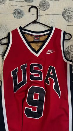 Nike Michael Jordan 1984 Red Olympic USA Legends Jersey Sz Small