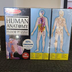 Human Anatomy 100 Piece Floor Puzzle