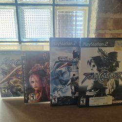 Soulcalibur 2 - 3 - 4 and 5 - PLAYSTATION