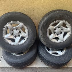 “16” Toyota 6-lug alloy wheels