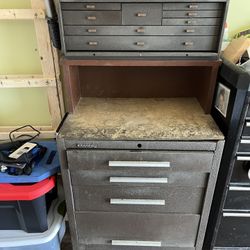 Machinist Tool Chest And Roll Away