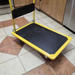 Utility Cart  Foldable Push Cart Platform Cart 330lbs Capacity