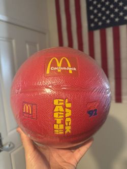 Travis Scott X McDonald’s Cactus Jack All American 92’ Basketball Ball Authentic