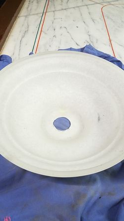 Glass lamp shade