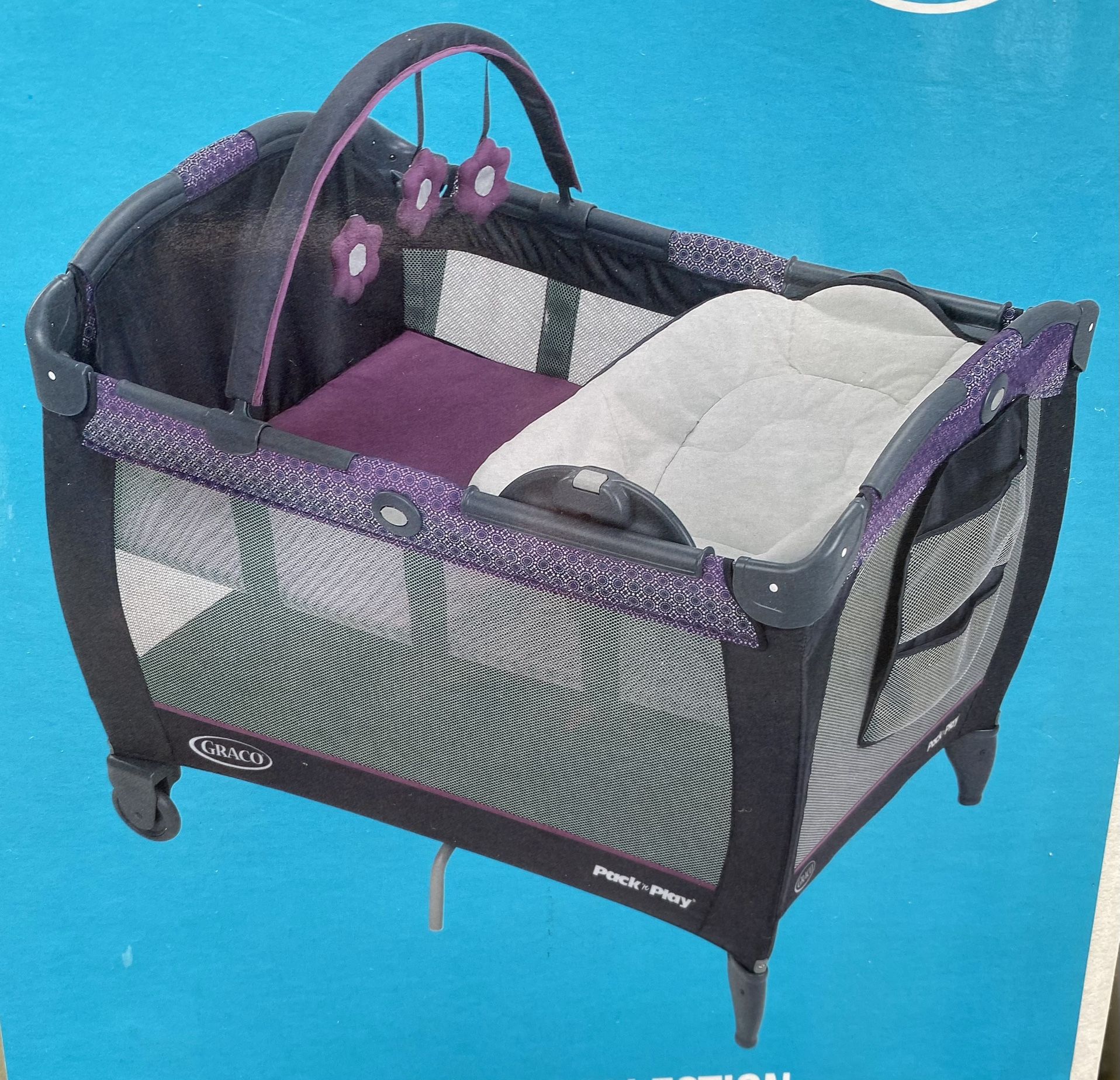 Reversible Napper Pack N Play Bassinet Attachment Amazon Graco