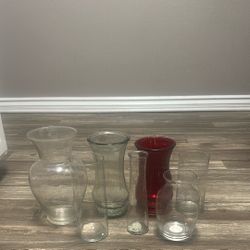 Glass Vases Bundle
