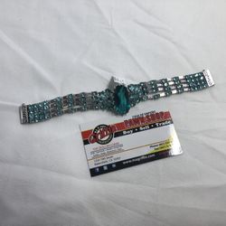 .925 Silver Gem Stone Bracelet 