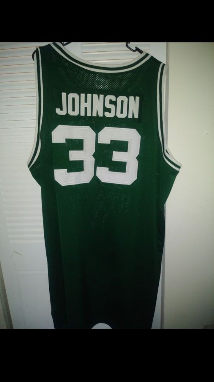 Throwback Magic Johnson Michigan State Jersey