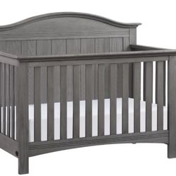 Soho Baby Sheridan 4-in-1 Convertible Crib, Graphite Gray / Cuna (New / Nueva)