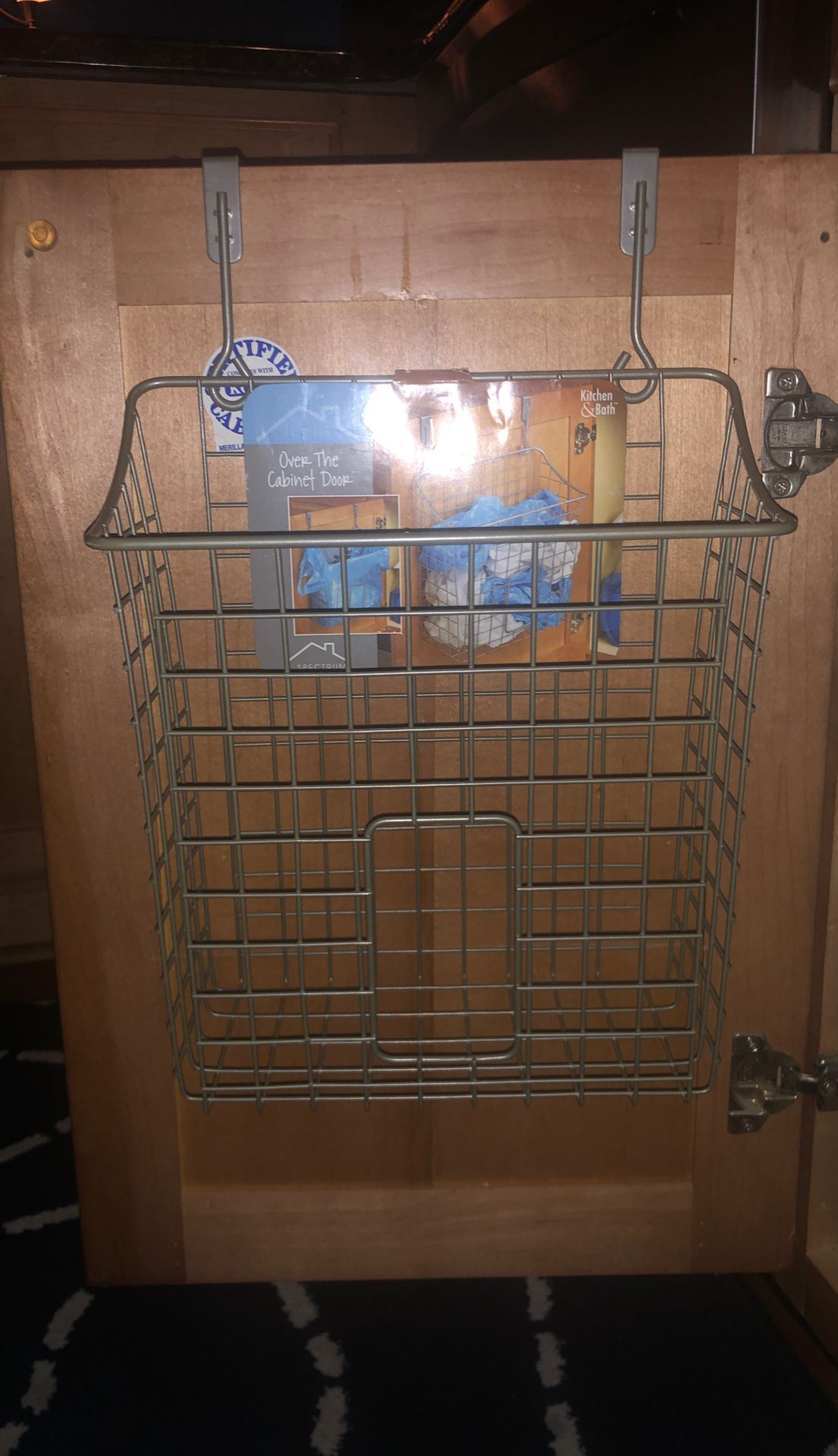 $6 Kitchen Over the Door Organizer