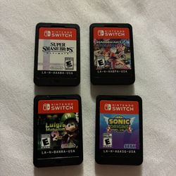 Nintendo switch game bundle