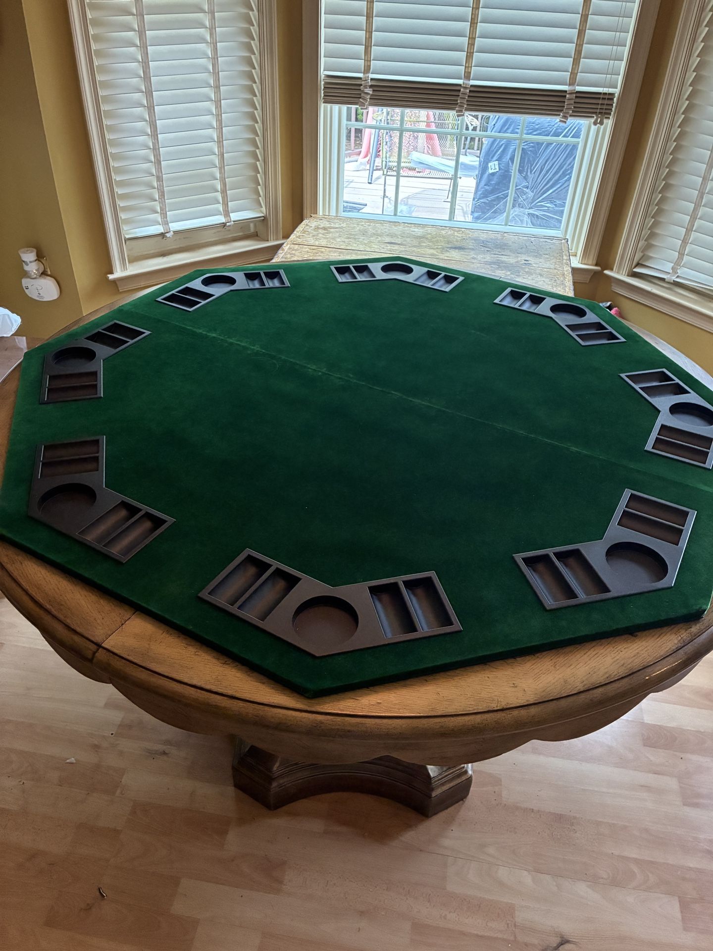 Poker Table Top Cover (8 Chip Trays/Racks)
