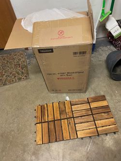 Wood tile