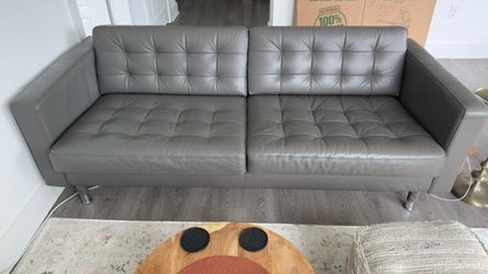 Genuine Leather Couch