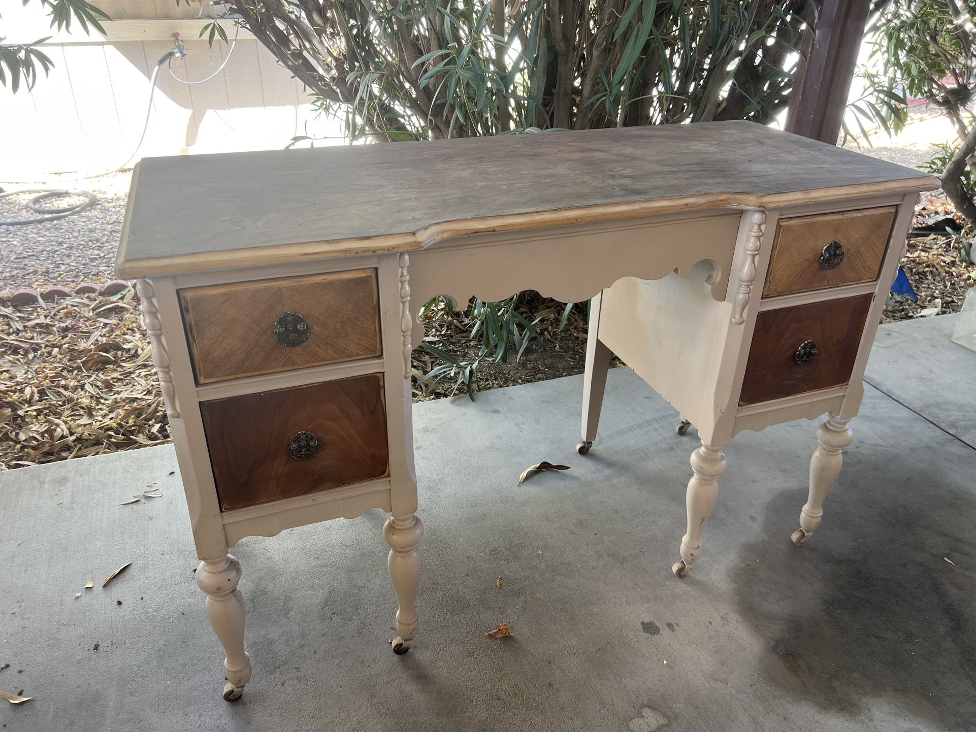 Vintage Vanity Desk - No Mirror