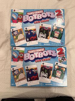 Exclusive 2019 SDCC Hasbro Transformers BotBots Con Crew Set — New