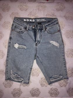 S.O.N.G high rise bermuda shorts
