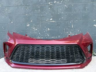 2021-2023 toyota sienna 25th aniversary front bumper