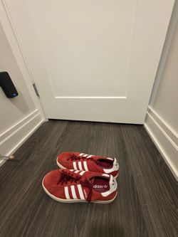 Red Adidas Shoes Size 13