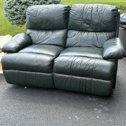Leather Loveseat Recliner