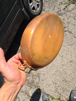 Copper cooking dish thing