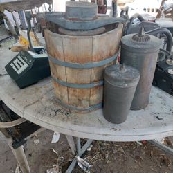 Old Ice Cream Maker 