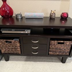 Tv Stand With Cubbies