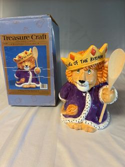 King of The Kitchen Cookie Jar
