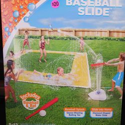 Home Run Splash Baseball Slide