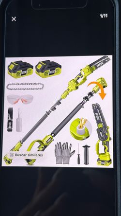 SEESE 21V Cordless Pole Saw Kit