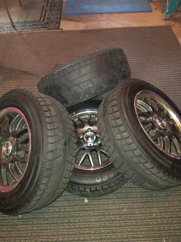 Snow Tires With Rims