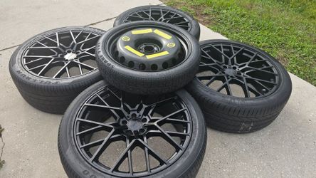 Tire set TSW 22" 275/40/ZR22