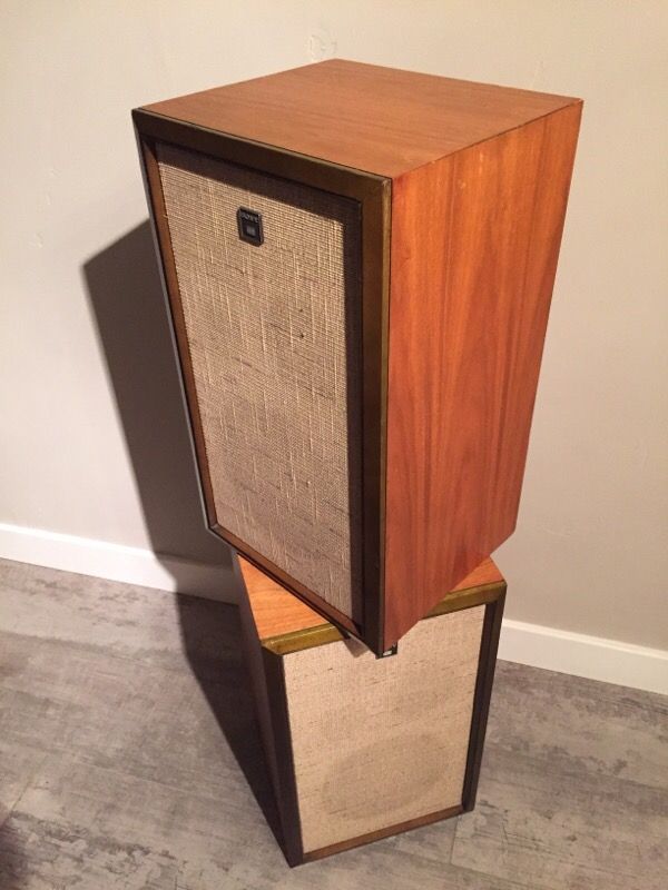 Pair of Vintage Mid Century Sony SS-485 Speakers