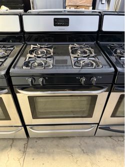 Frigidaire Stainless steel 4 burner range stove