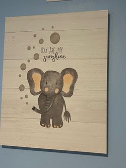 Elephant big painting