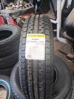New Set of tires ST205 75 15 BLACKARROW