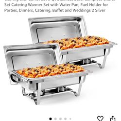 Six  Buffet Servers Used Twice