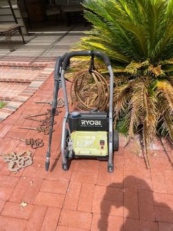 Ryobi Electric Pressure Washer with Hose and Wand