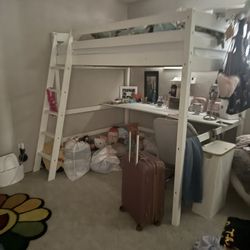 Full Size Bunk With Ladder