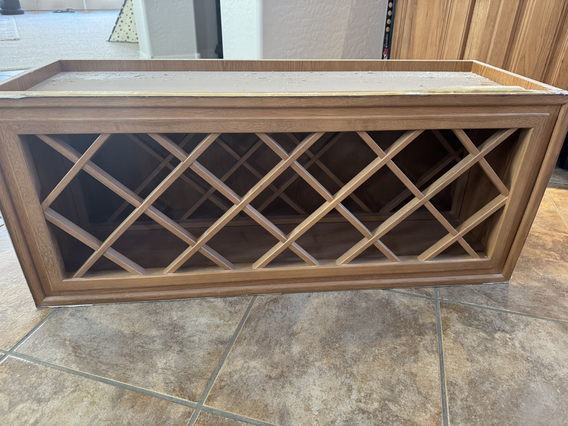 Wine Rack In Wall