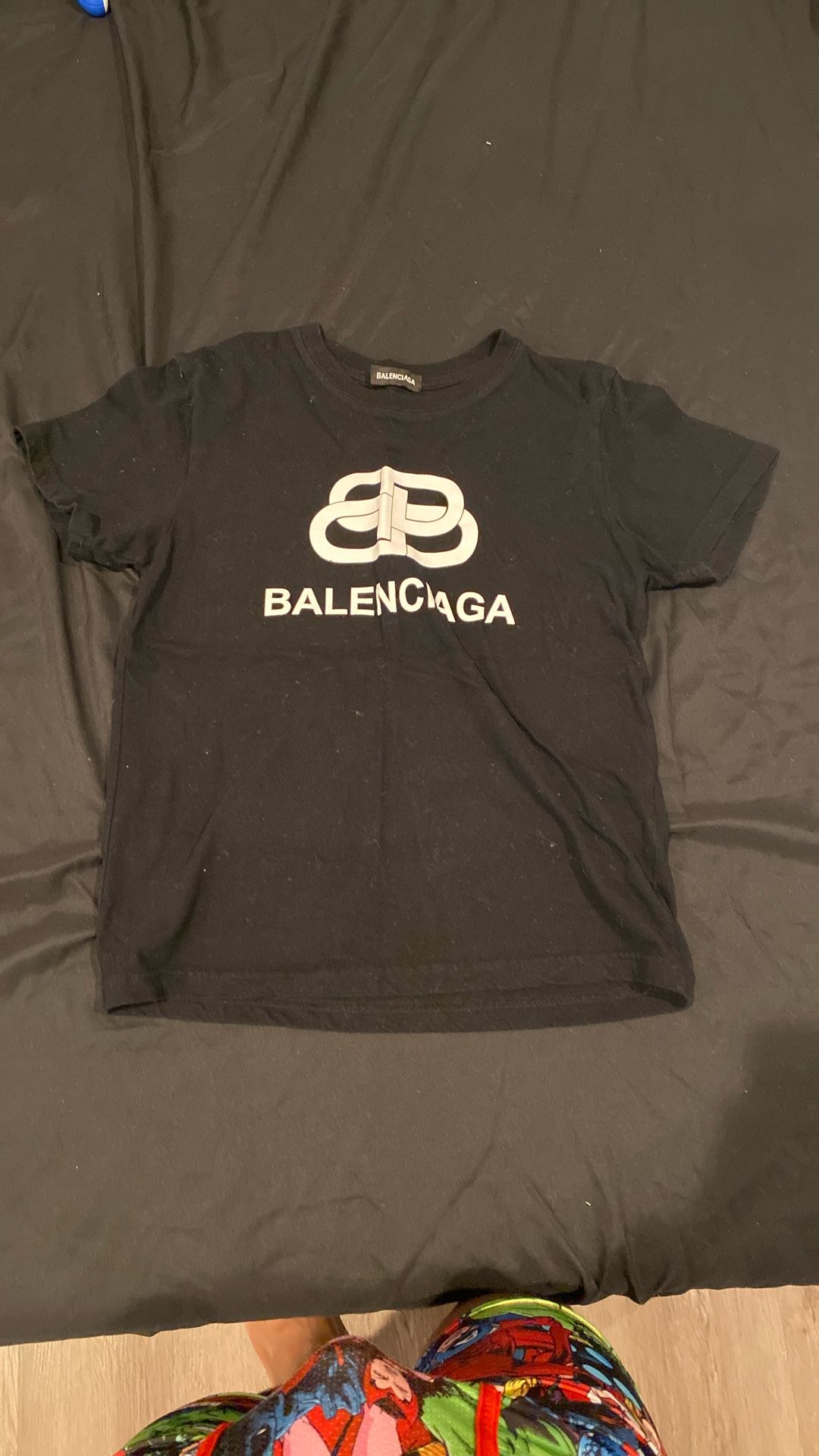 black balenciaga shirt