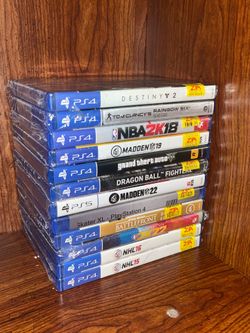 PlayStation 4 & 5 Video Games PS4 PS5 Read Description