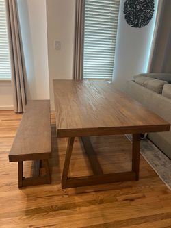 Table with Bench