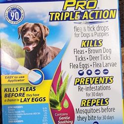 Hartz UltraGuard Pro with Aloe Flea & Tick Drops for Dogs 61-150 lbs, 3 Monthly Treatments