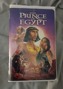 Prince of Egypt vhs