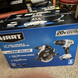 Hart Drill Driver/circular Saw