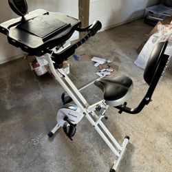 FitDesk Desk Bike Exercise - Workout Bike Cardio Legs