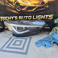 For Infiniti q60 front headlamp 2016-2021 q60l LED headlight assembly non-AFS RH