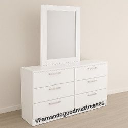 NEW DRESSER With MIRROR 👍