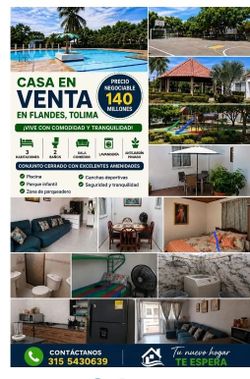 House in Flandes Tolima Colombia